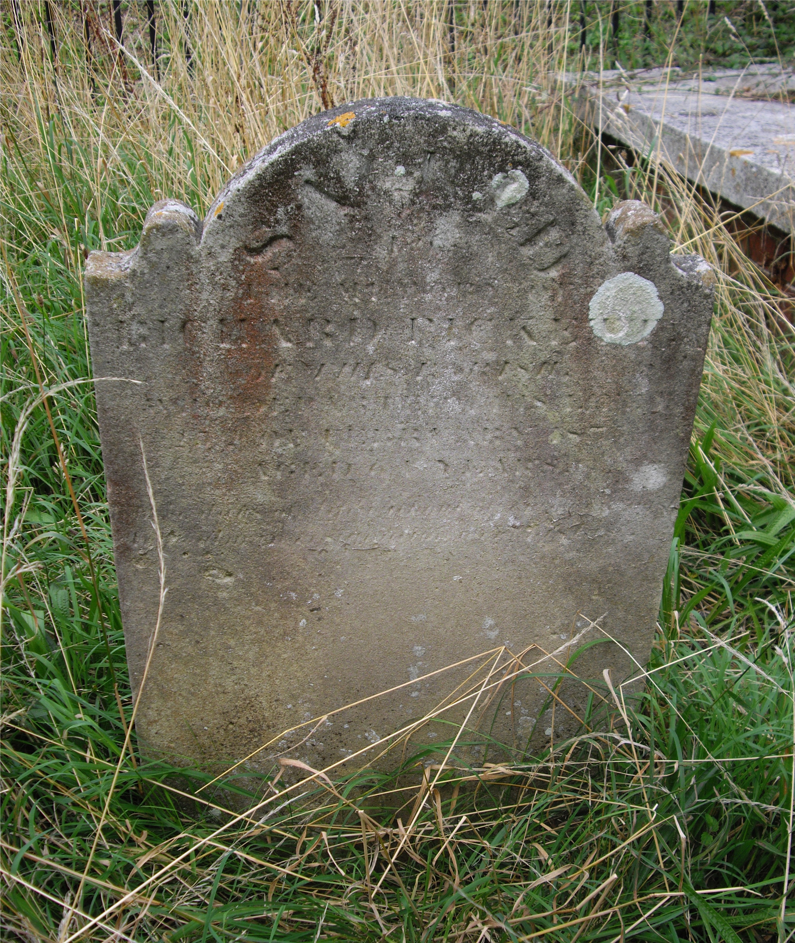 Richard Pickett's grave